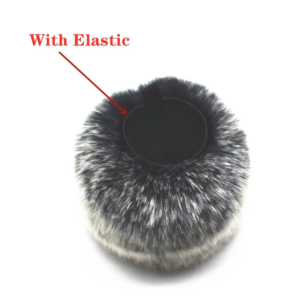 Grabadoras digitales portátiles para exteriores, micrófono peludo, parabrisas, Muff a prueba de viento para Tascam DR44WL, Reduce el ruido del viento