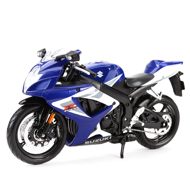 Maisto 1:12 Suzuki GSX-R750 Die Cast Vehicles Collectible Hobbies  Motorcycle Model Toys