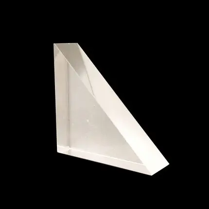 Total reflection Right triangle glass brick Physical optics prism Teaching experimental instruments free shipping