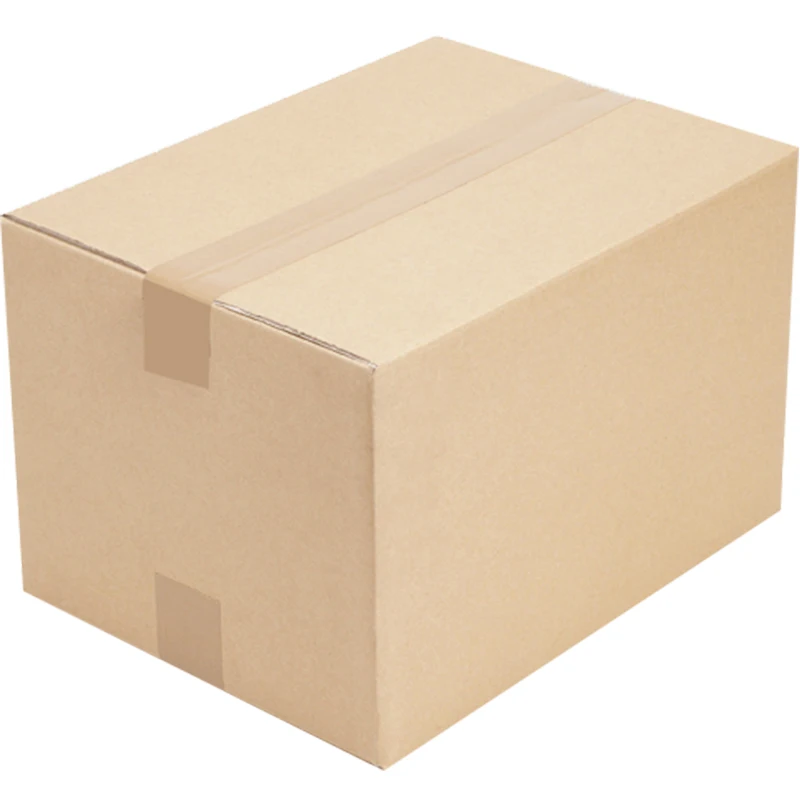 Boîte d'emballage en carton dur à 5 couches, boîte postale en papier kraft, boîte de freins de transport express, vente en gros, lot de 10 pièces