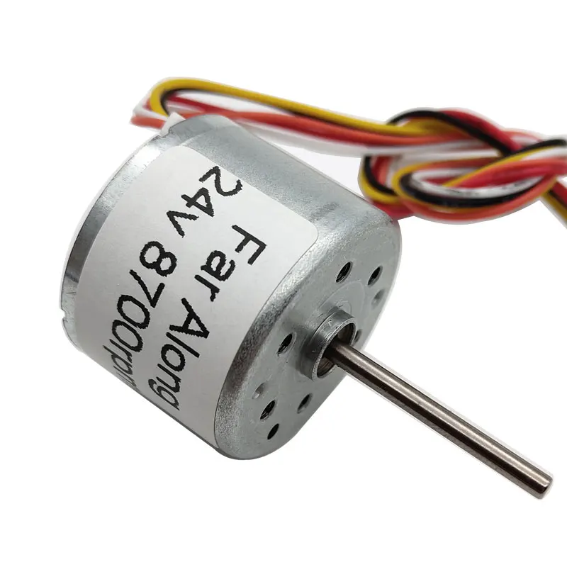 Micro 24V DC High Speed Motors Brushless 8700RPM With PWM Speed Regulation Signal Feedback BLDC In DC Motor Use For Smart Device