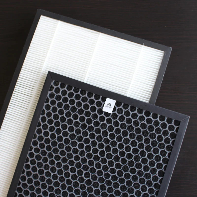 เครื่องฟอกอากาศHepaเปิดใช้งานคาร์บอนสำหรับPanasonic F-vxd50r F-PXh50c F-PXC50C F-VXD50Cชิ้นส่วนเครื่องฟอกอากาศตัวกรองเปลี่ยน