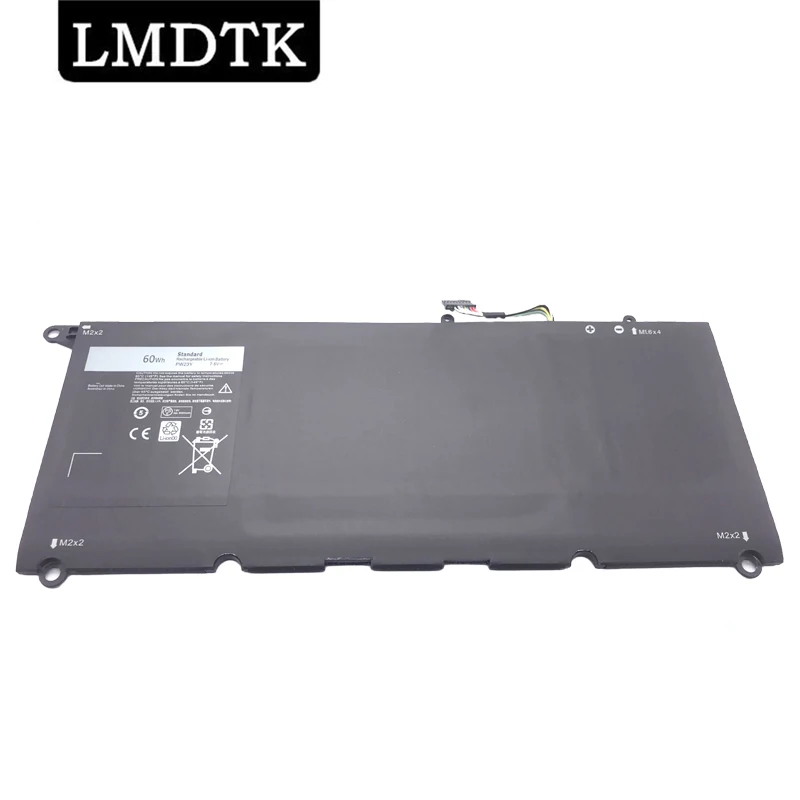 

LMDTK Новый аккумулятор для ноутбука DELL XPS 13 9360 серии PW23Y RNP72 TP1GT 7,6 в 60 Втч