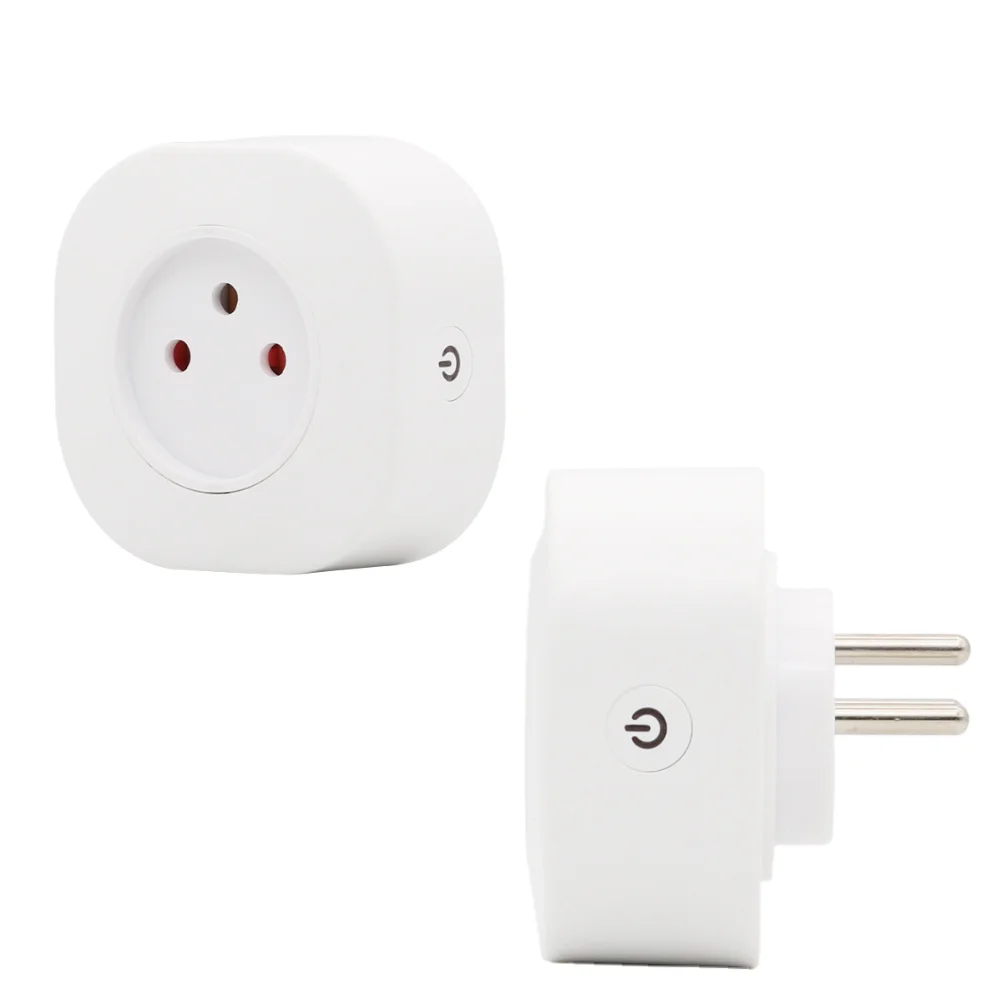 preflashed TASMOTA Israel Smart Plug Works With Home Assitant Electric Consumption Monitoring 16A