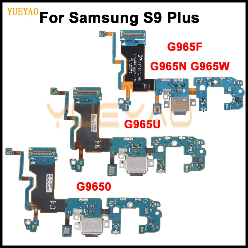 Charger Charging Port Dock USB Connector Flex For SamSung Galaxy S9 S9+ Plus G9650 G965F G965U G9600 G960F G960U Charging Flex