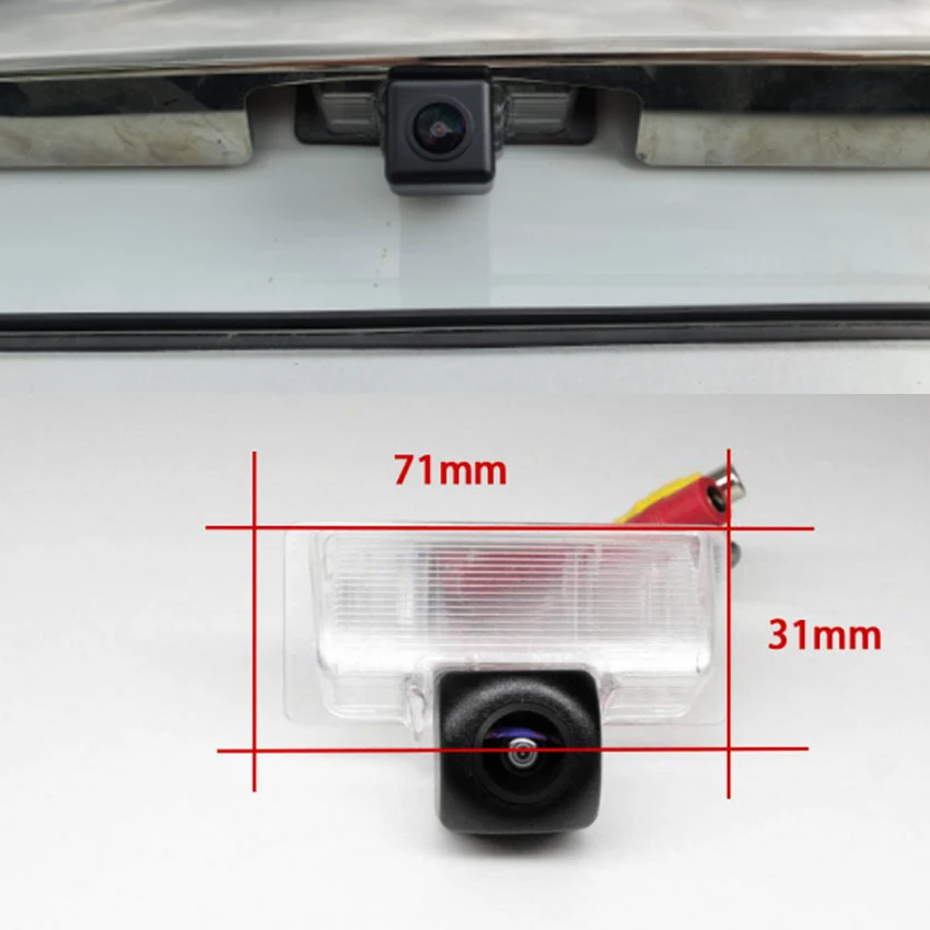 Car CCD Night Vision Backup Rear View Camera Waterproof HD Parking For Nissan Altima Latio Tiida Sedan Maxima Teana 2004~2014