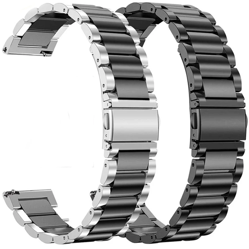 22MM Stainless Steel Straps For Xiaomi Huami Amazfit Stratos 3 2/2S Smart Watch Band Bracelet For Amazfit Pace GTR 47MM/GTR 2 2E