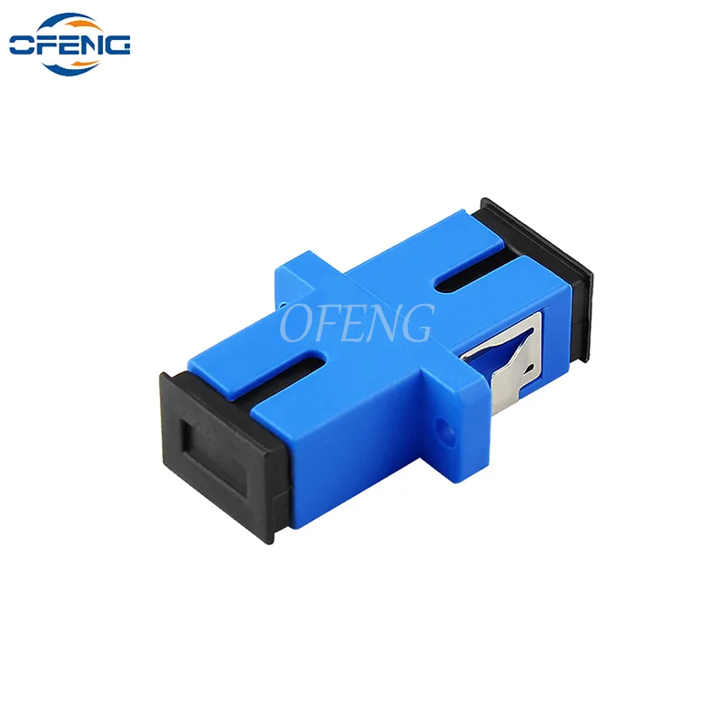 Adaptador de conector de fibra óptica, sc/apc, sm, flange, monomodo, simplex, acoplador, atacado para o brasil, 10 pcs/lot