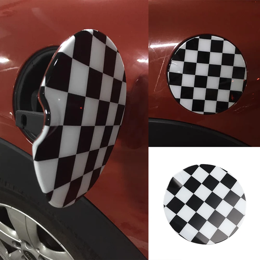 

For Mini Cooper One JCW F55 F56 F57 1.5T Car Fuel Tank Cap Cover Decorative Shell Protective Sticker Car-Styling Accessories