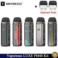 Original Vaporesso Vape LUXE PM40 Kit with 40W mod 4ml Luxe PM40 Pod Electronic Cigarette Vaporizer Vs Vinci Air Vapor Vaping