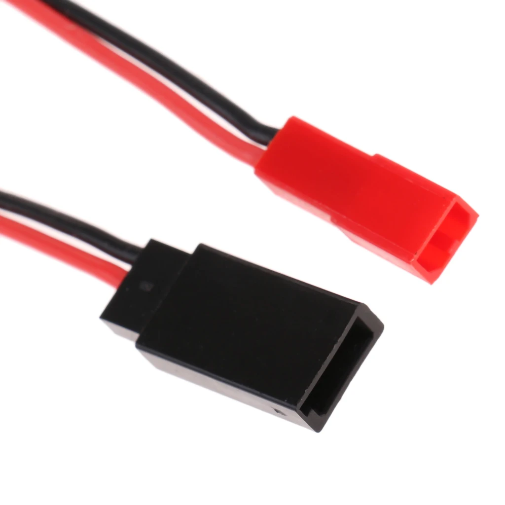 JST to JR Servo Connector Adapter Male/Female Conversion Cable fr RC Battery Accessories