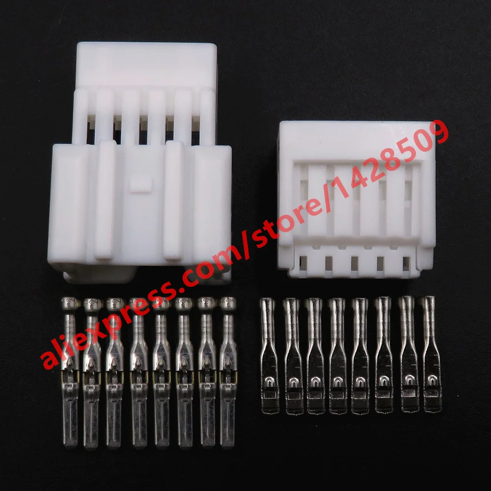 1Set 8 Pin Automobile Wiring Harness Socket 6098-6949 6098-6974 1674110-1 Car Lift Window Switch Wire Connector For Nissan