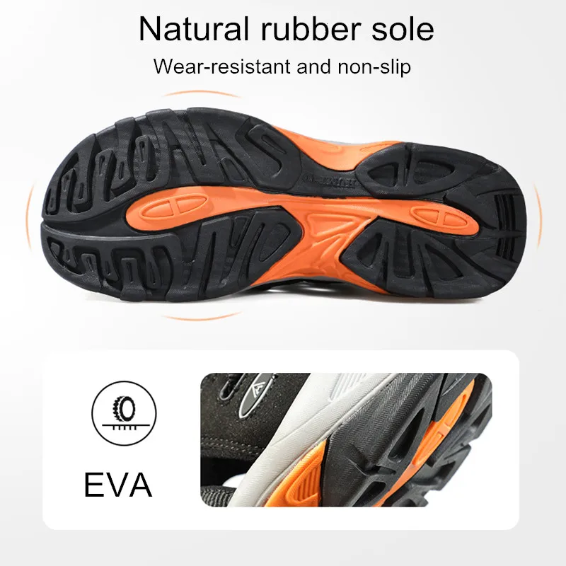 HUMTTO-Sandalias de playa transpirables para hombre, zapatos de agua para exteriores, senderismo, Camping, pesca, escalada, verano, 2021