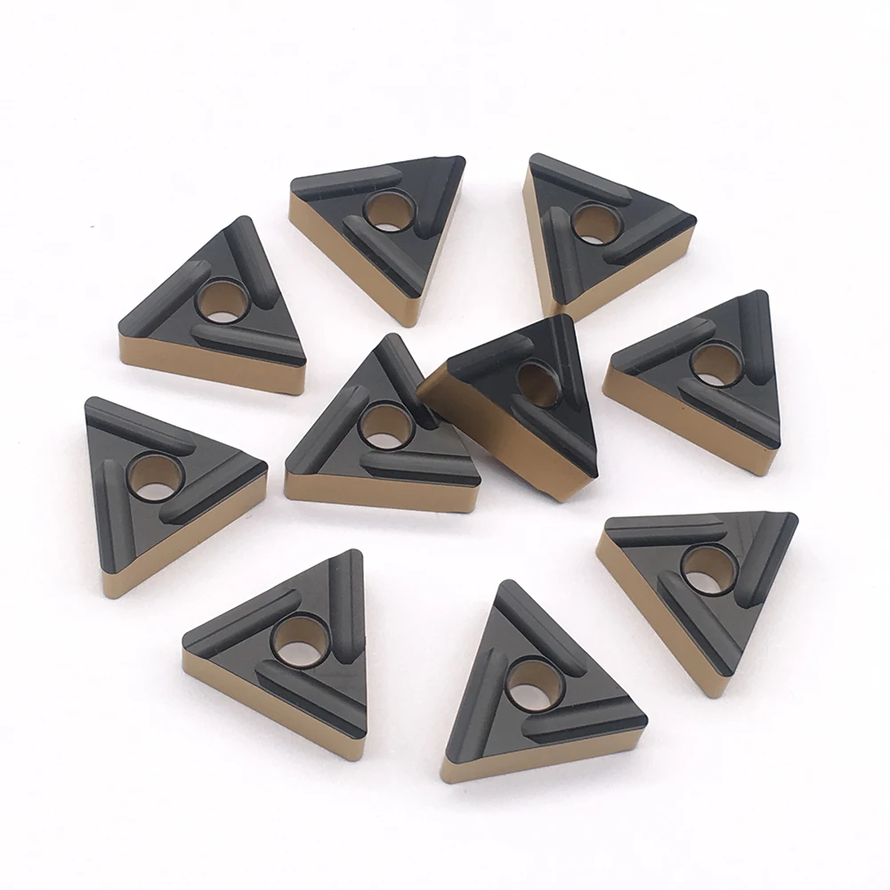 10PCS TNMG160408L-S FT4225 TWO TONE เครื่องมือคาร์ไบด์แทรกสำหรับเครื่องกลึงโลหะสำหรับ CNC เครื่องมือกลึงเครื่องกลึงโลหะ CNC