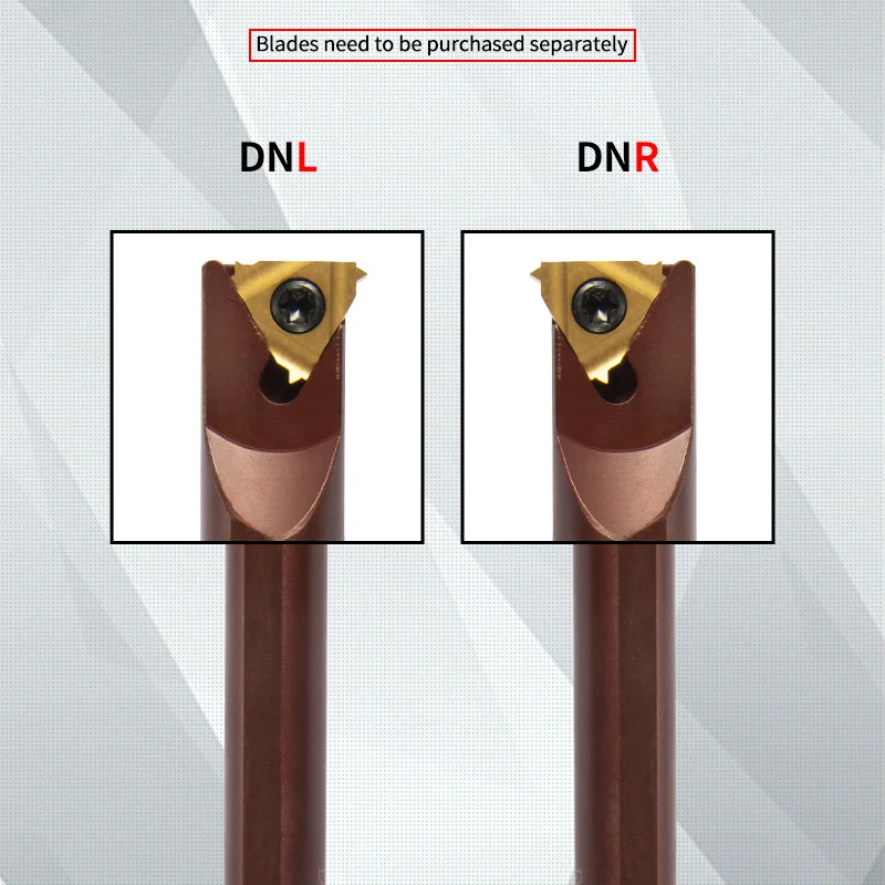 1Pc DNR0008K08 DNR0020R16หมุนเครื่องมือฤดูใบไม้ผลิเหล็กกันกระแทก Plus ความแข็ง08/16IR คาร์ไบด์ตัดเครื่องมือ