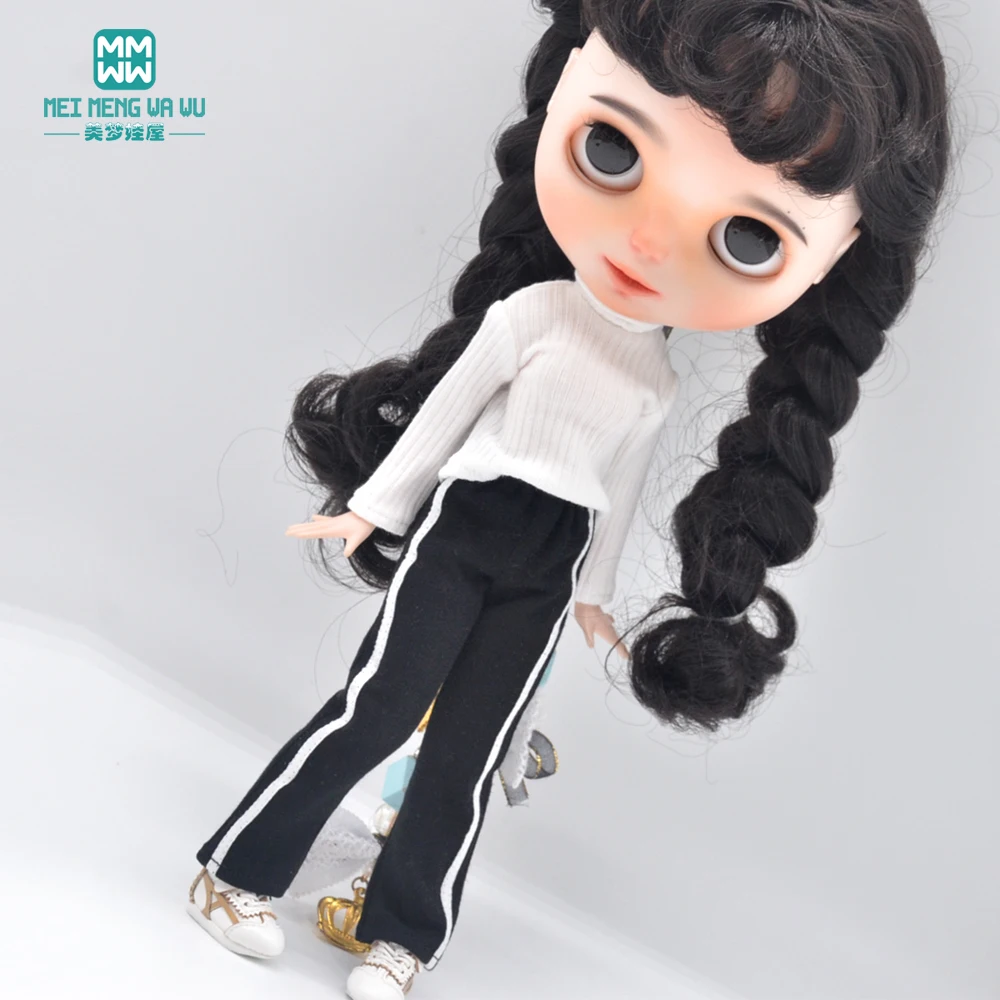 Passend für Blyth Azone OB22 OB24 Puppenkleidung und Zubehör, bonbonfarbener Rollkragenpullover, Leggings – Detail 6