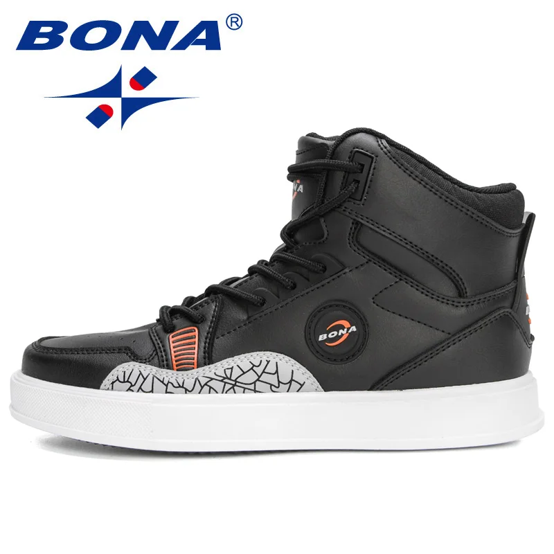 BONA-zapatillas de baloncesto para hombre, zapatos deportivos transpirables antideslizantes, calzado de entrenamiento atlético para trotar,