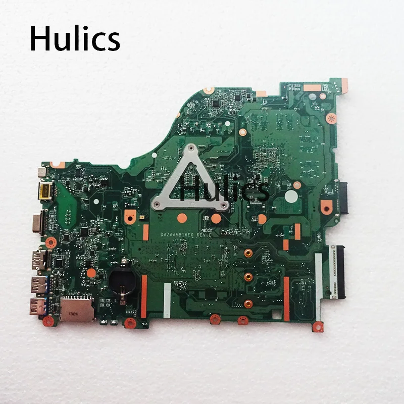 Hulics Used For ACER ASPIRE E5-575 E5-575G Laptop Motherboard DAZAAMB16E0 SR2ZU I5-7200U CPU N16S-GT1-KB-A2 940MX 2G