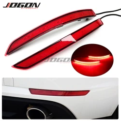 For AUDI A4 B9 8W 2017 2018 2019 2020 Sedan LED Rear Bumper Dynamic Turn Signal Light Reflector Fog Braking Light Brake Lamp