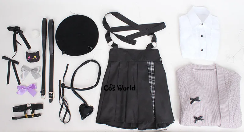 Japanese Virtual YouTuber VTuber Hololive Tokoyami Towa Summer Third Outfits Cosplay Costumes image 6