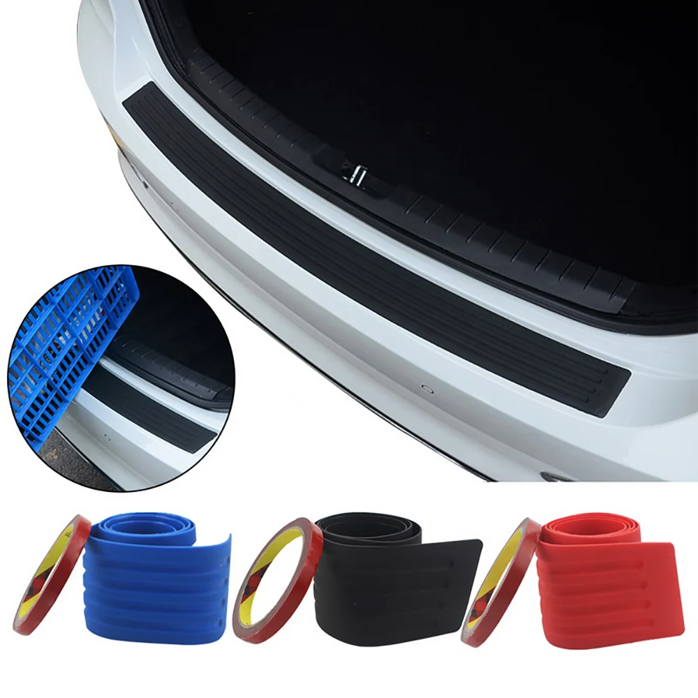 Rubber Car Bumper Protector, Universal Car Trunk Protective Tape