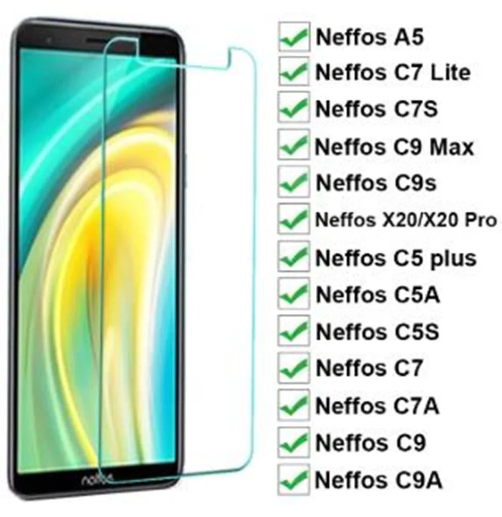 Protective Phone Film For TP-Link Neffos A5 C9 C9A C7A C5S C5A C9S C9 MAX C7 Lite C5 plus X9 C7S X20 PRO Tempered Glass Screen