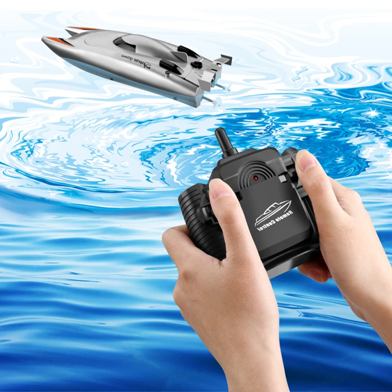 2.4GHz RC High Speed Boat waterproof Long Flight Time Model Electric Radio Remote Control Outdoor Water Boat Gift Toys for boys