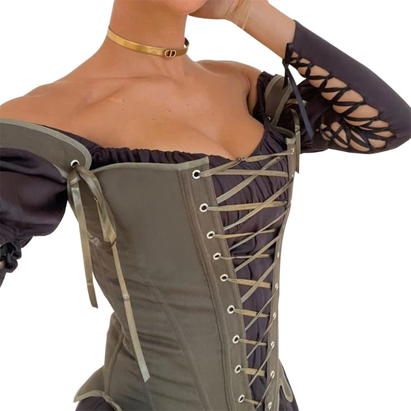 Vintage sexy sem mangas espartilho colheita topo verão moda feminina suspensórios bustier topos para festa streetwear traje.