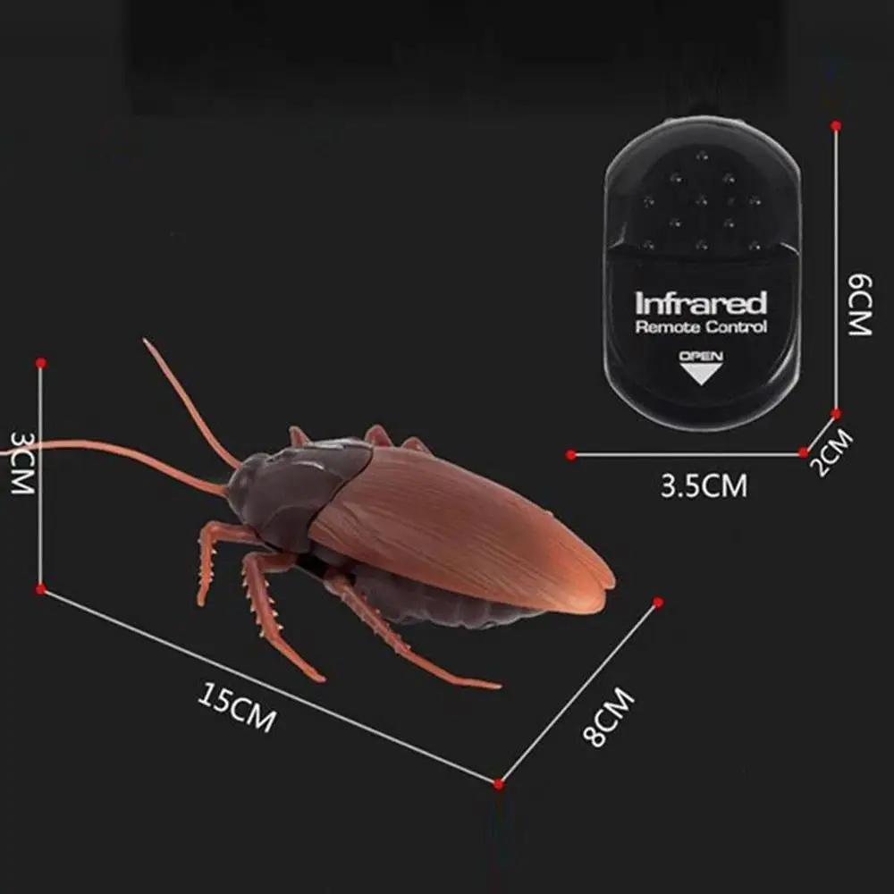 Electronic pet toy High Simulation Animal Cockroach robot Infrared Remote Control Kids Toy Gift fun gift Scared toys