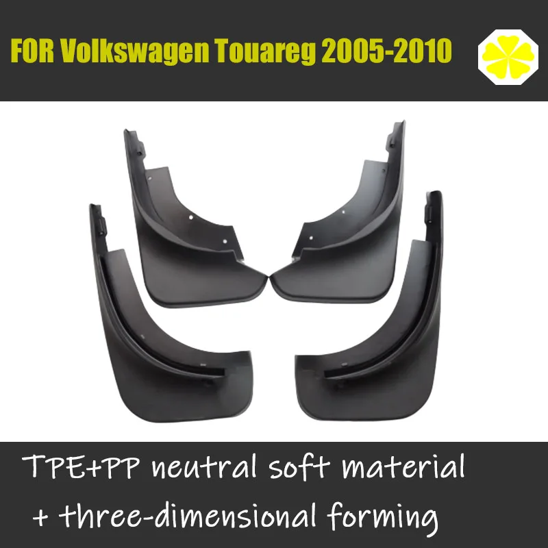 Mud flaps for Volkswagen VW Touareg 2005-2010 Mudguards Fender Touareg mud flap splash Guard Fenders car accessories Front Rear