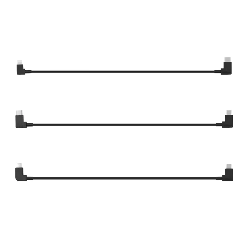 30cm Connector Cable Type-C to Micro-USB IOS for DJI Pocket 2 to Phone Conversion Data Cable OTG Converter Gimbal Accessories