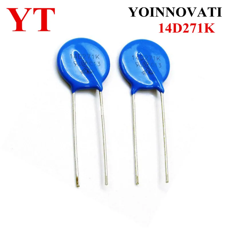 500pcs/lot 14D271K 14D271 14K271 270V voltage dependent resistor best quality