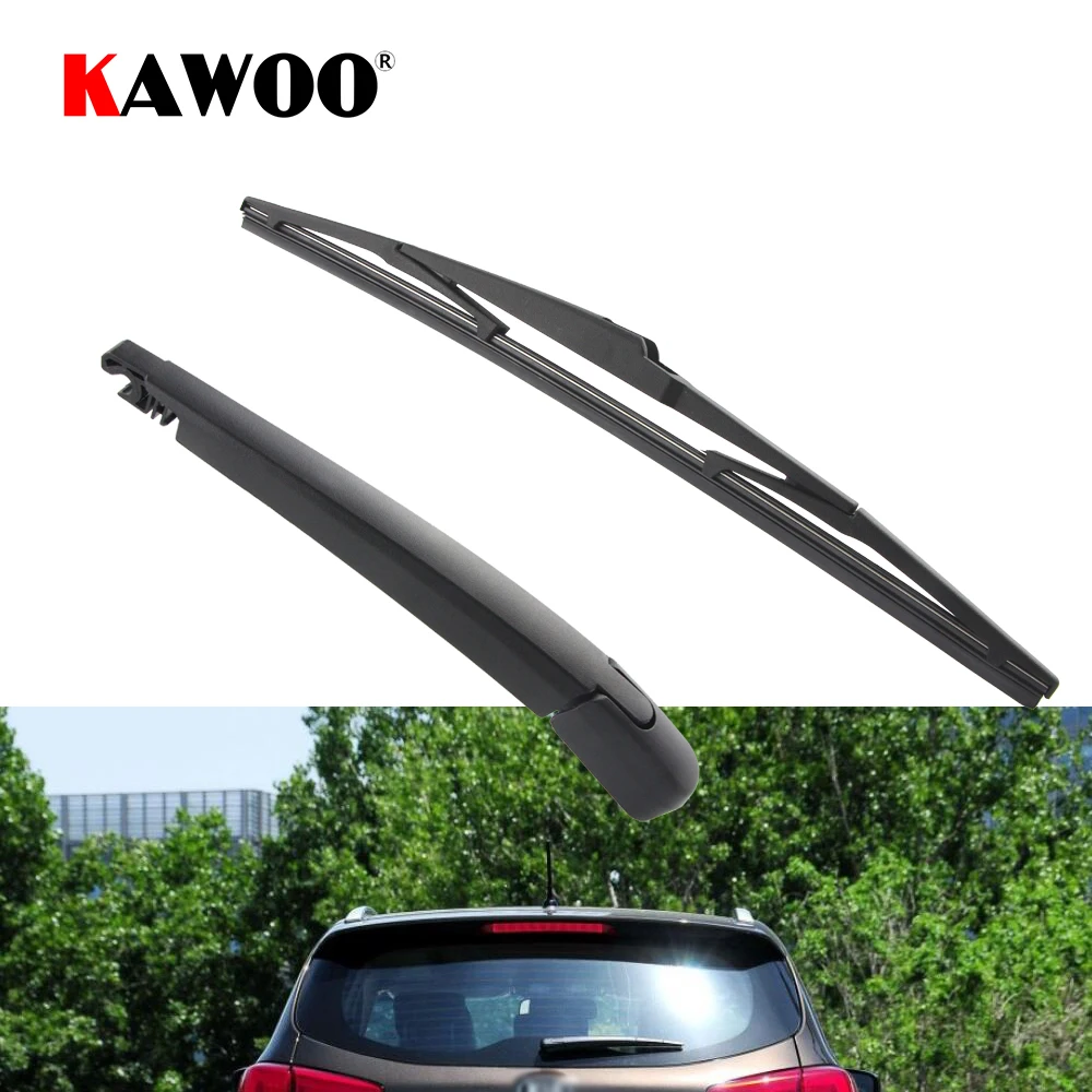 KAWOO Car Rear Wiper Blade Blades Back Window Wipers Arm For KIA Carens Hatchback (2003-2011) 355mm Auto Windscreen Blade