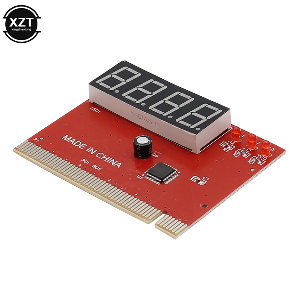 4-Digit Computer Motherboard Mini PCIE LPC Debug Post Card Digital PCI PCI-E LED Diagnostic Display Tester card Test PC Desktop