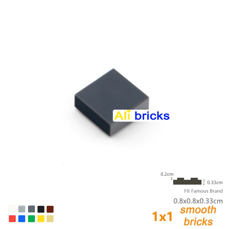 120 stücke DIY Bausteine Figur Ziegel Glatte 1x1 24 Farbe Pädagogisches Kreative Größe Spielzeug für Kinder Kompatibel mit 3070