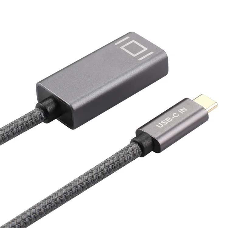 USB3.1 high-speed Type-C to MINIDP female conversion cable HD 4K60HZ same screen conversion cable