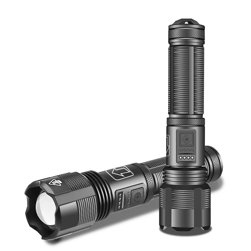 High Quality XHP70.2 Tactical Hunting Led Flashlight Power by 18650 AAA Battery Usb Rechargeable Torch Zoomable XHP50.2 Lantern