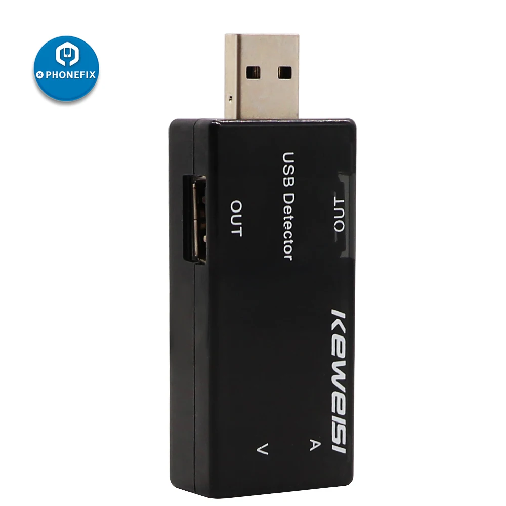 Voltímetro e amperímetro usb, detector usb medidor de capacidade e corrente, teste de bateria para celular