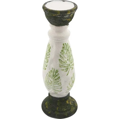 Vitale Soil Green Ceramic Candle Holder Large Size