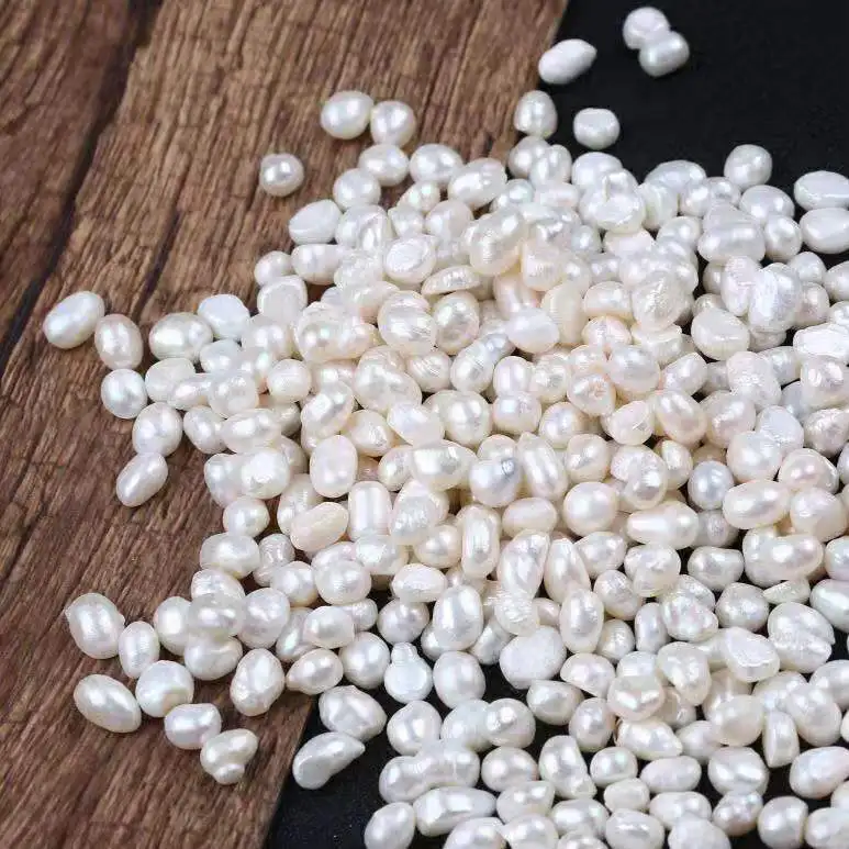 8-9mm  natural freshwater loose beads used for medical powder