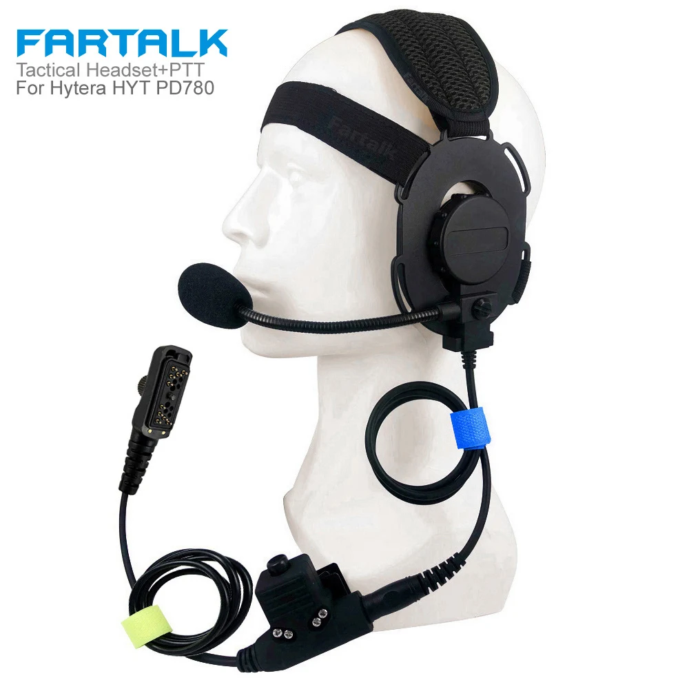 FT03 Tactical Headset U94 PTT for Hytera HYT PD702 PD700 PD700G PD780 PD780G PD780GM Radio Walkie Talkie Headphone optional