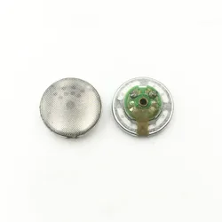 15MM Earphone Speaker Unit Hifi Headset Driver 32ohm 16ohm Flat headphone unit With Mesh Cover Mid-hole copper ring Deep Bass2pc