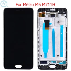 Meilan 6 LCD For Meizu M6 Display With Frame Touch Screen 5.2