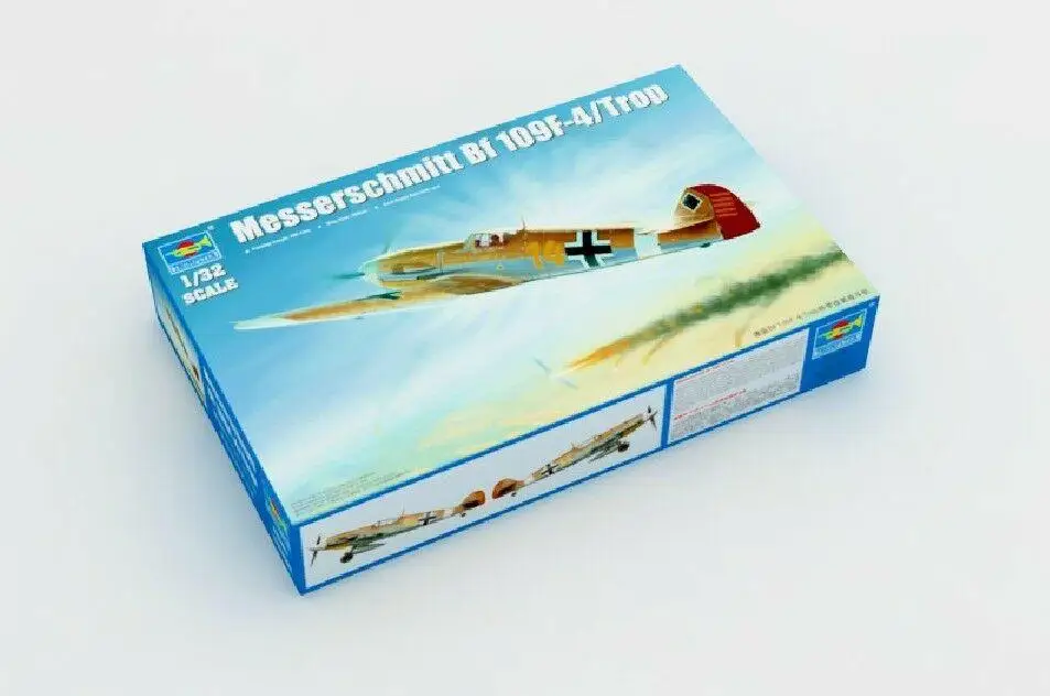 

Trumpeter 1/32, 02293, Messerschmitt, Bf109F-4 слишком модель, комплект