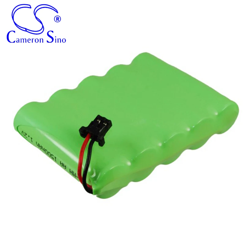 CameronSino البطارية لباناسونيك KX-TG4500 KXTG4500B يناسب باناسونيك HHR-P516 HHR-P516A HHR-P516A-1H اللاسلكي بطارية الهاتف