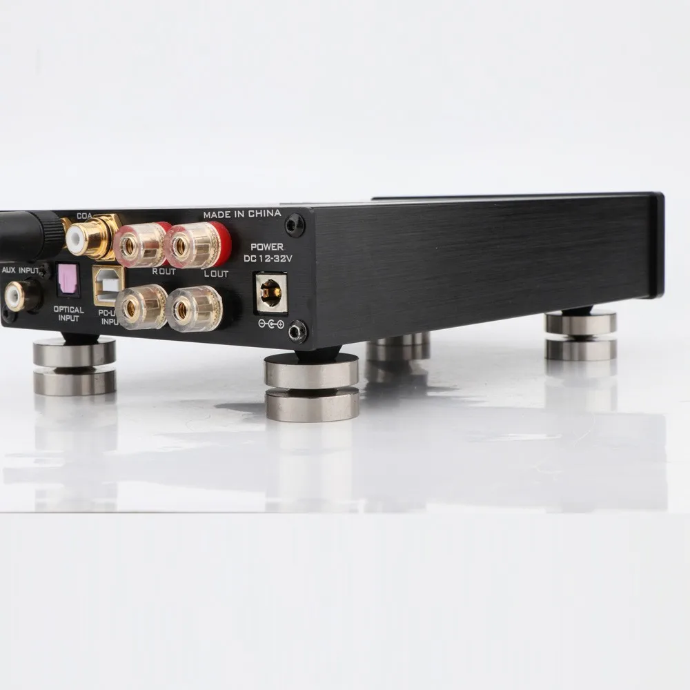 4 Sets SP00014  23.5mm Stainless Steel HiFi audio Speaker Isolation Spike Stand Feet Pads Base