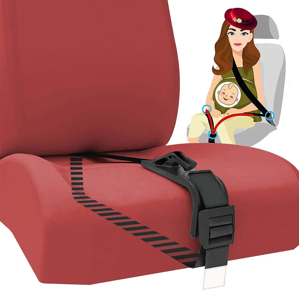 Extensor cinturón seguridad coche – Adaptador cómodo para embarazadas - imagen 2