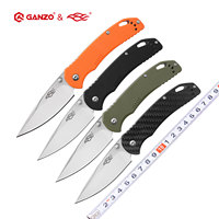 58-60HRC Ganzo F753M1 440C G10 or Carbon Fiber Handle Folding knife Survival Camping tool Pocket Knife tactical edc outdoor tool