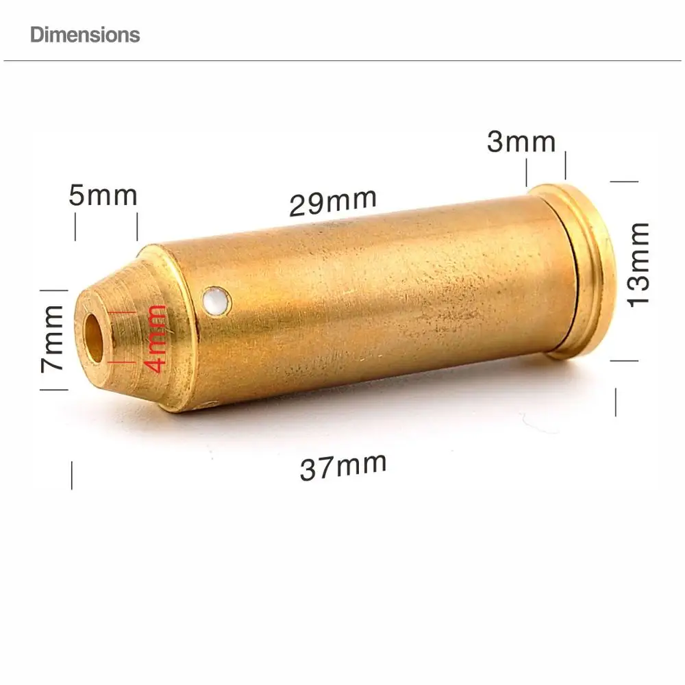 Imagem -04 - Rifle Universal Tactical Red Dot 44mag Laser Boresight Optical Scope Training Simulator Âmbito Boresighter