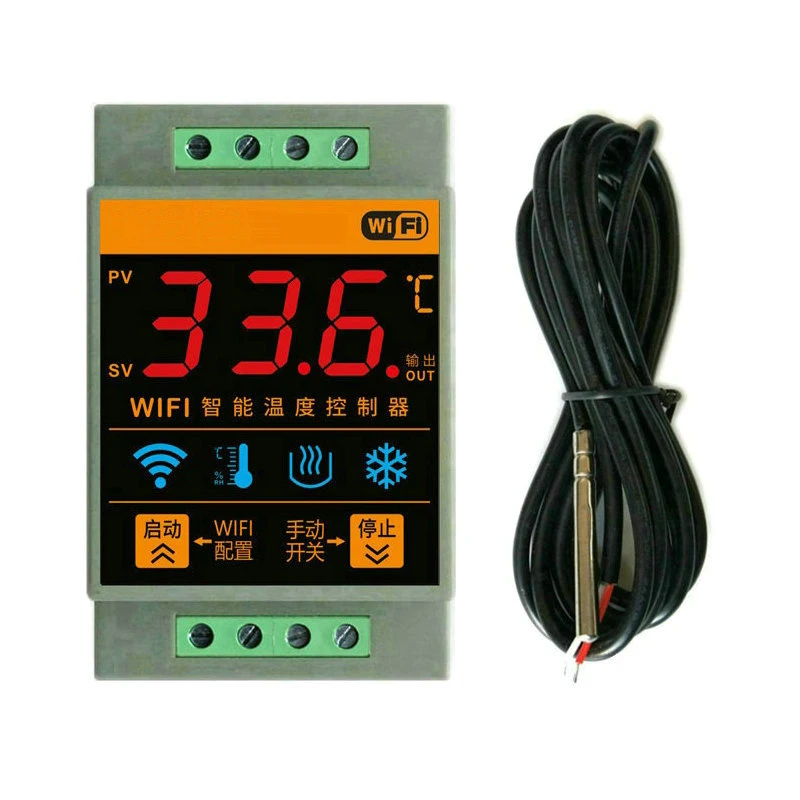 WIFI mobile phone APP remote intelligent temperature controller breeding hot water heating and cooling smart wifi thermostat